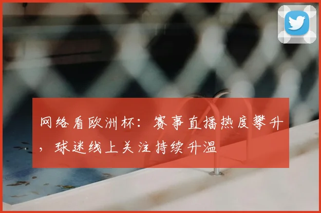 网络看欧洲杯：赛事直播热度攀升，球迷线上关注持续升温