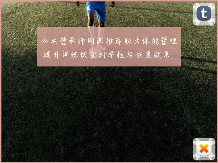 公共营养师网课推荐助力体能管理 提升训练饮食科学性与恢复效果